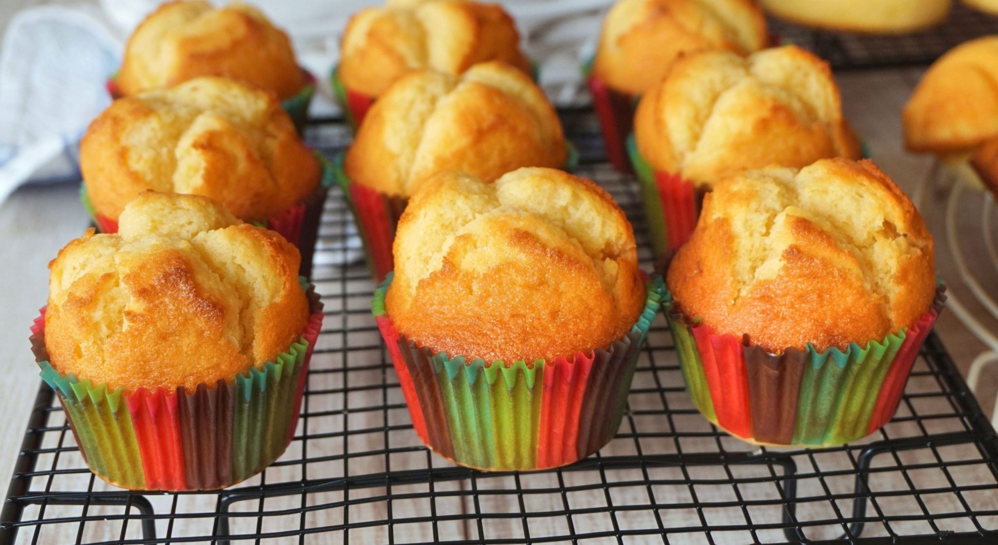 Eggless Vanilla Muffins Recipe Kitchen Cookbook
