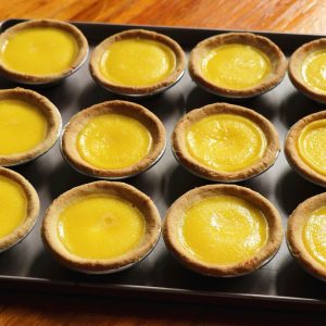 Hong Kong Style Egg Tarts Recipe