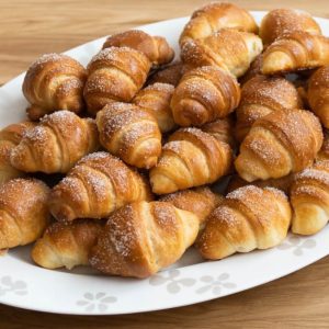 Sweet Airy Croissants Recipe