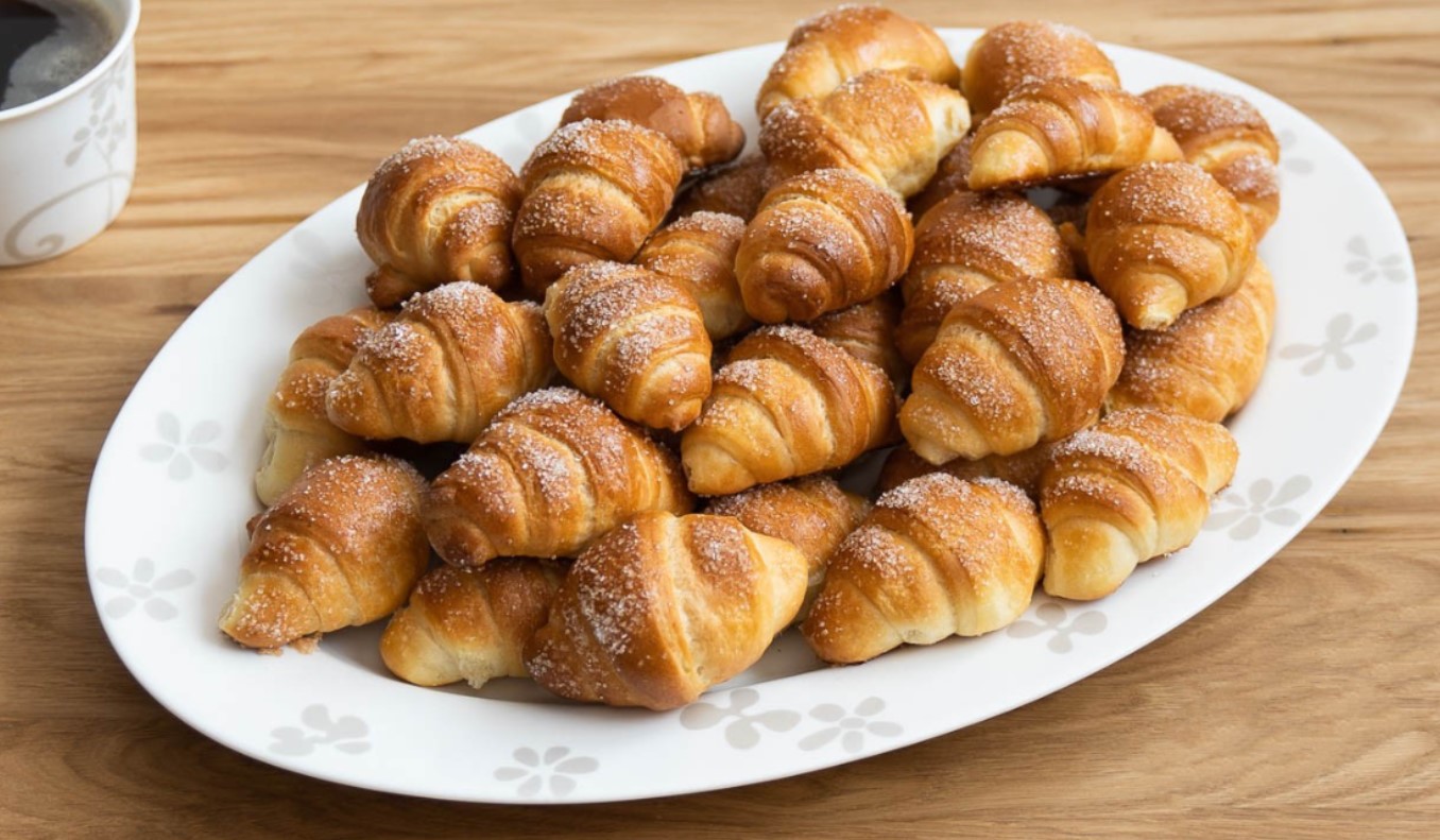 Sweet Airy Croissants Recipe