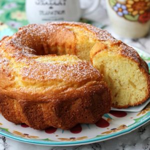 Simple Ricotta Orange Cake