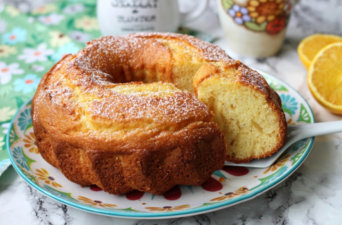 Simple Ricotta Orange Cake