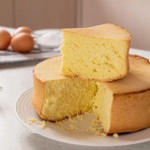 Super Fluffy Sponge Cake with Only 3 Ingredients