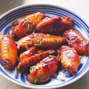 Lemon Honey Chicken Wings