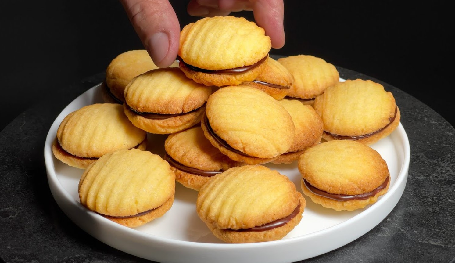 Soft Cookies with Dark Chocolate