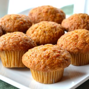 Moist Carrot Muffins