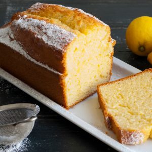 Lemon Plum Cake