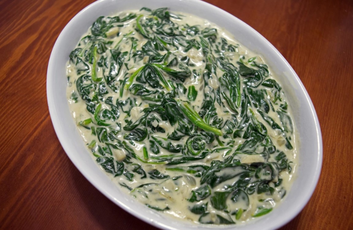 Creamed Spinach Recipe