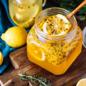 Passion Fruit Honey Lemonade Recipe